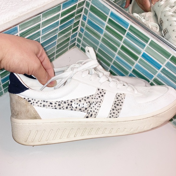 Evereve x GOLA Grandslam Tropic Sneaker with calf hair SZ: 10 - Picture 2 of 12